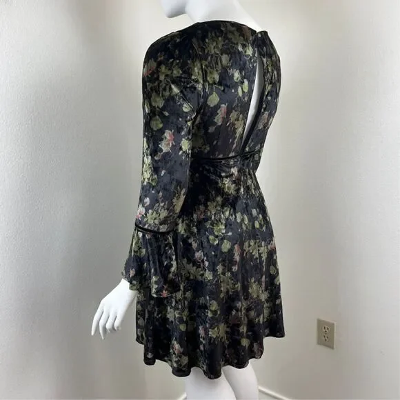 Floral Black Dress - Picture 8 of 13